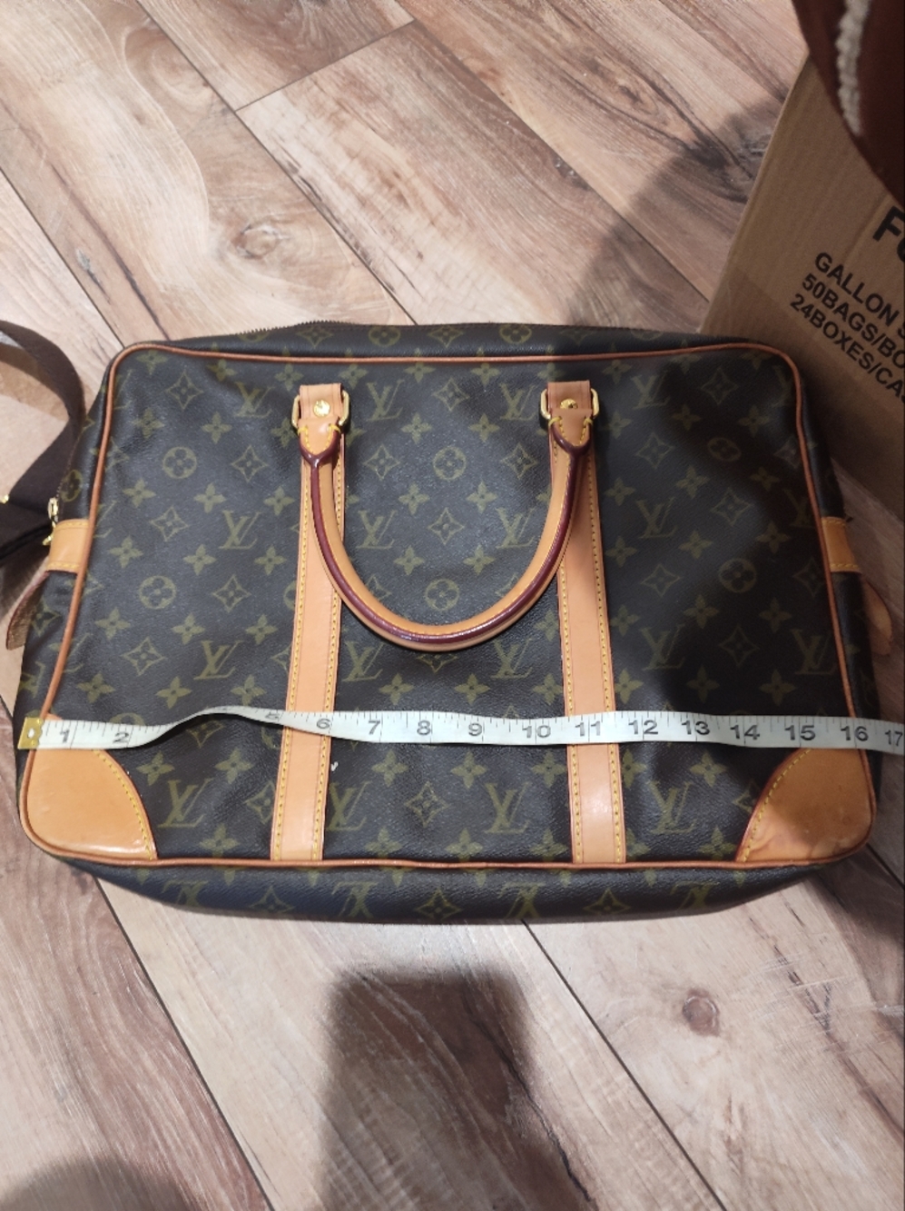 Luxury Briefcase LV Pattern - Picture 4 of 14